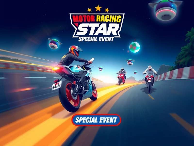 Motor Racing Star Game Banner